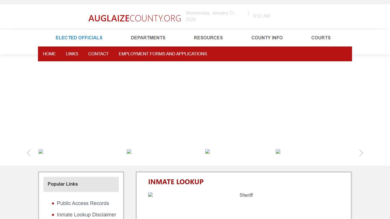 Inmate Lookup | Auglaize County